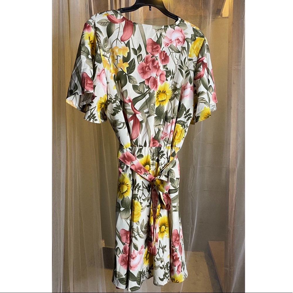 floral shein dress XL